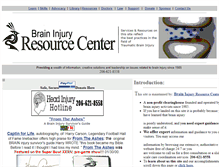 Tablet Screenshot of headinjury.com
